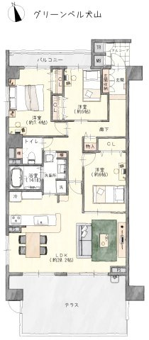 間取り：323000513771