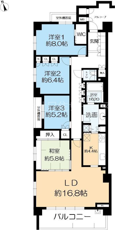 間取り：328000639684