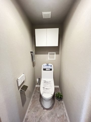 清潔感のあるトイレです