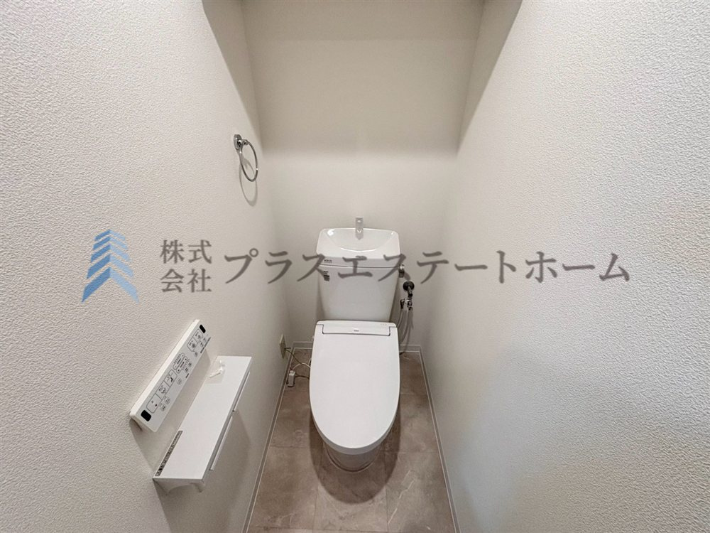 温水洗浄便座付きで、通年快適に利用できます♪