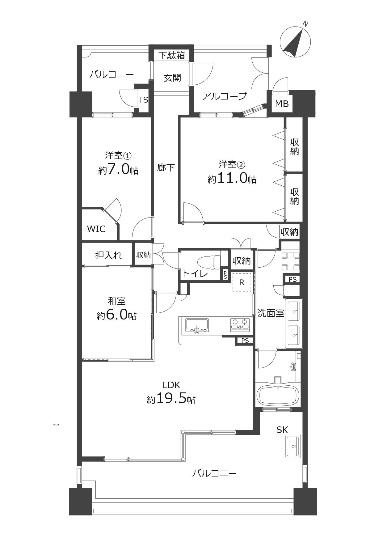 間取り：323000418340