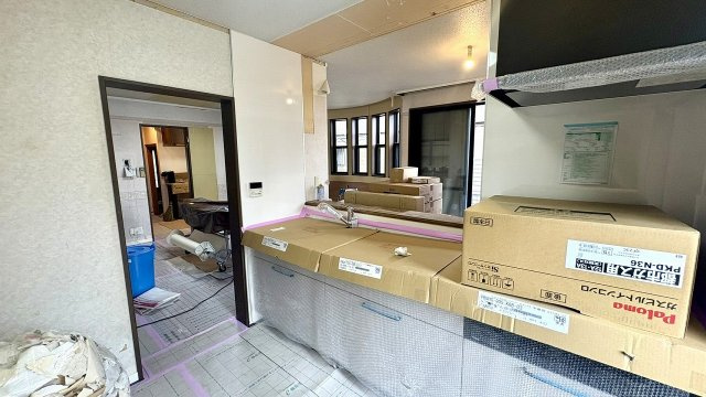 リフォーム工事中(8月中旬完成予定)