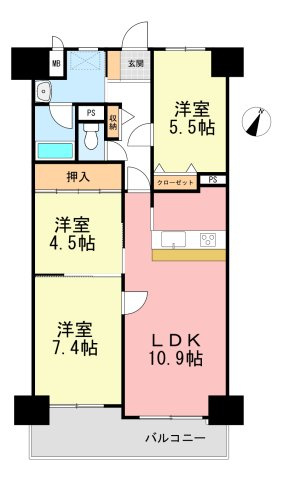 間取り：309000098316