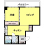 リレント第2三ノ輪の間取り