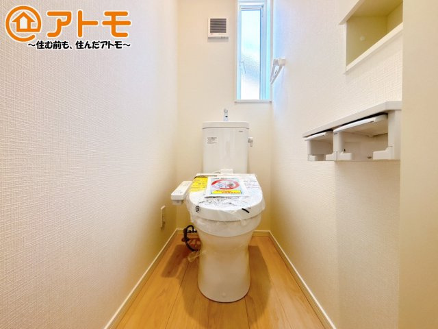 2つトイレがあるので朝も混みあわずに使うことができます！