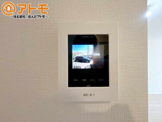 TVモニター付きインターホンは防犯性に優れています！