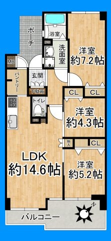 間取り：327002258194