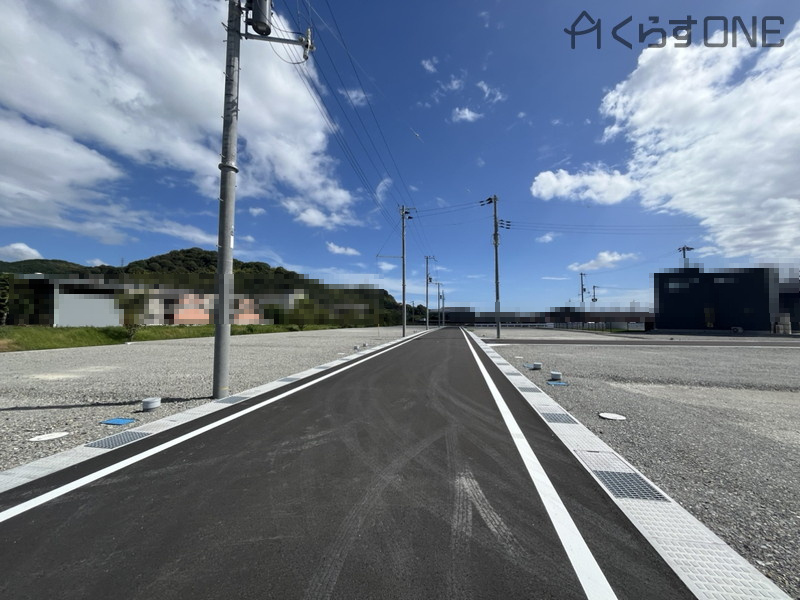 分譲地全体の写真です