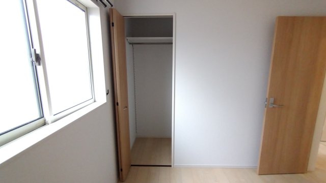 全居室収納付きで、お部屋がすっきり片付きます