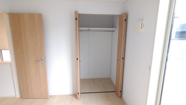 全居室収納付きで、お部屋がすっきり片付きます