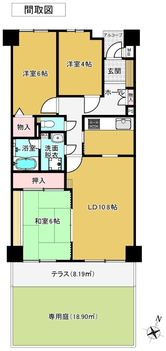 間取り：323000464474