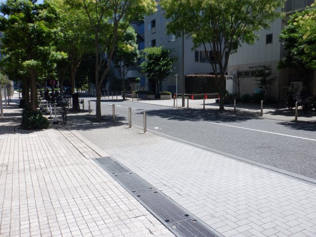 前面道路