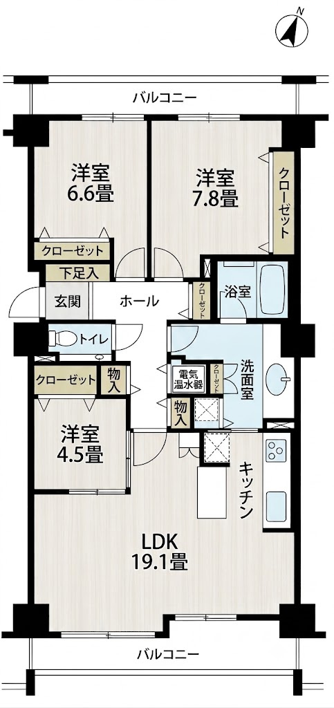 間取り：301000111051