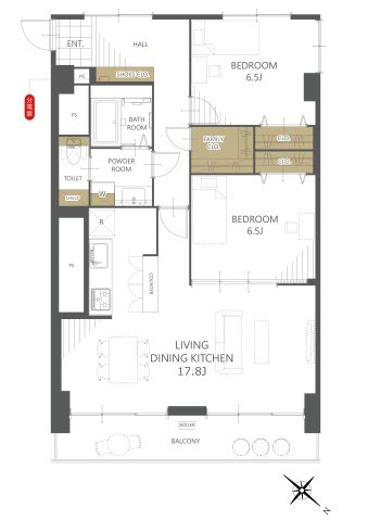 間取り：304000322075