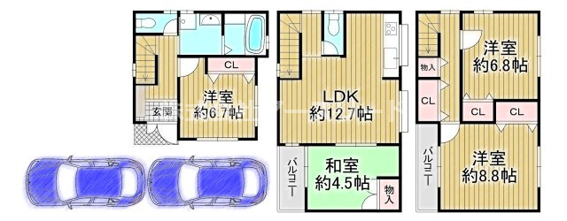 間取り：327002136005