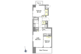 小金井市本町の中古マンションの間取り