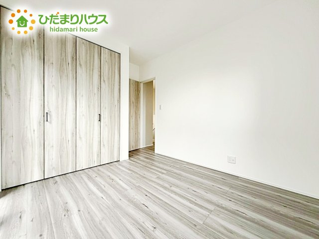 各居室にはそれぞれ収納を完備！しっかりとした容量のスペースを確保しているので、お部屋は美しい空間を保てますね♪