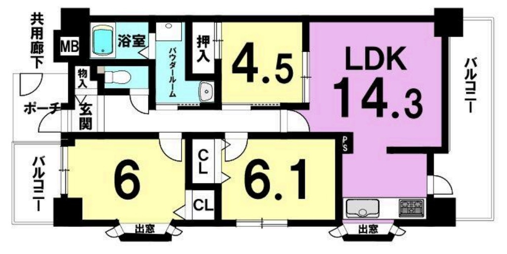 間取り：328000643164