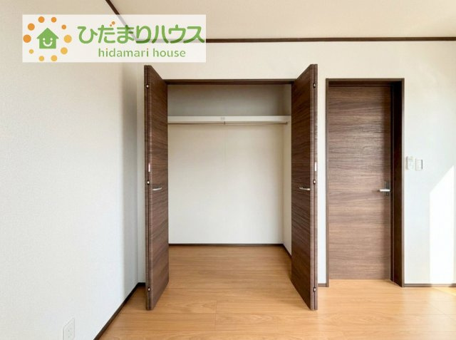 全室にクローゼットが付いていて、お部屋の住空間もスッキリ広々使えそうです(^^)