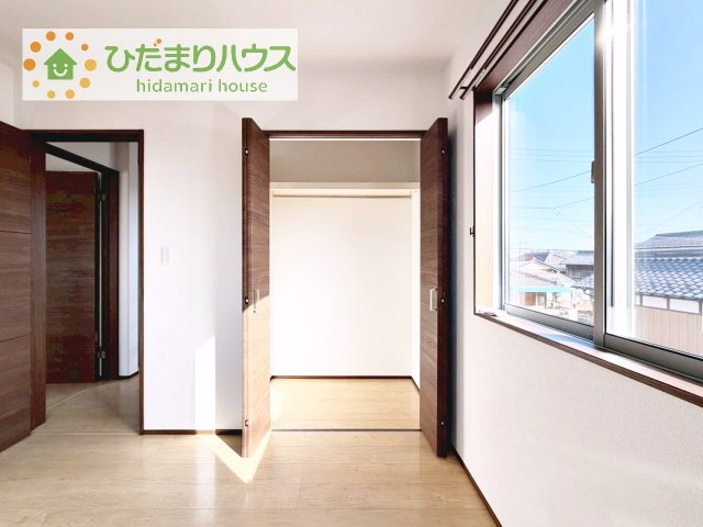 クローゼットタイプの収納は荷物がどこにあるかすぐに見つかります！