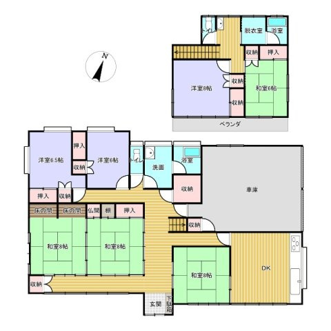 間取り：308000174382