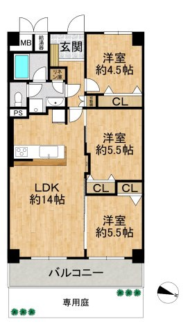 間取り：327002344926