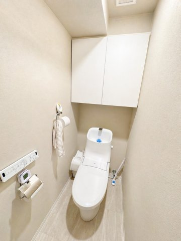 清潔感のあるトイレです