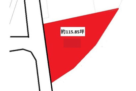 橋本市原田　土地の間取り