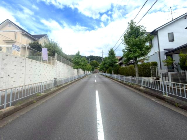 前面道路含む現地写真です