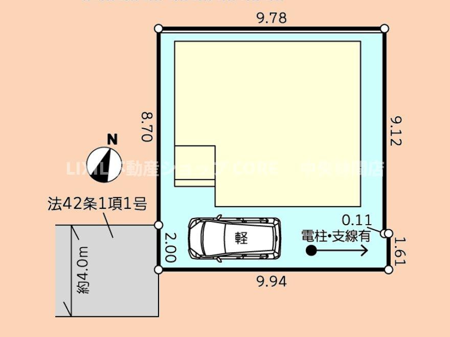 閑静な住宅街の立地になります。同仕様建物が現場近くで内見可能です。いつでもお問い合わせください。
