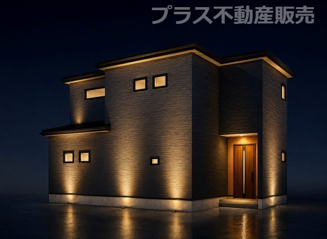 完成イメージの外観パースです。