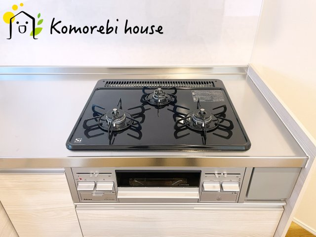 コンパクトなキッチンで掃除もラクラク