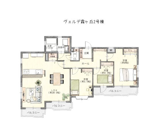 間取り：323000495128
