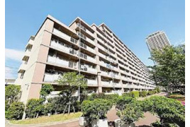 市川パークハウス A棟の外観