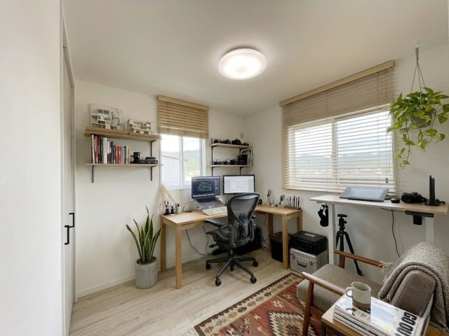 書斎や趣味部屋など、ライフスタイルに合わせ、様々な用途で使えるお部屋です。※画像はイメージです。