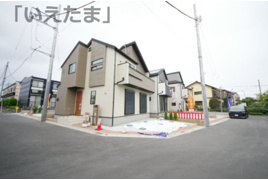 仲介手数料無料 府中市四谷4丁目 新築戸建て(全5棟)3号棟 5050万円の外観