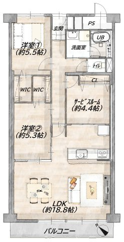 間取り：325000127858