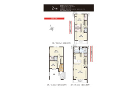 浦安市富士見2丁目　新築戸建の間取り