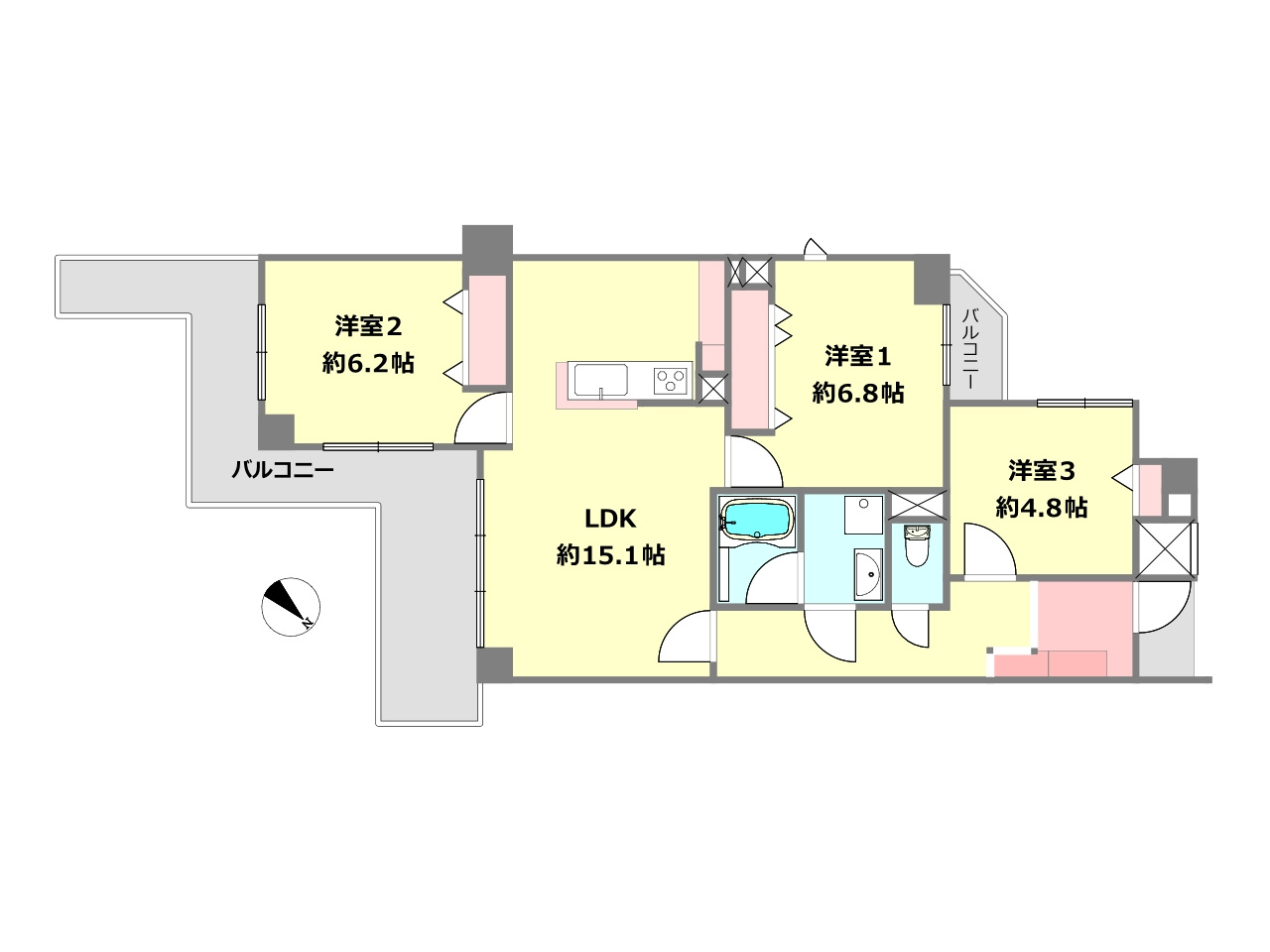 間取り：328000661155