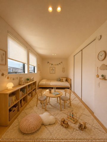 書斎や趣味部屋など、ライフスタイルに合わせ、様々な用途で使えるお部屋です。※画像はイメージです。