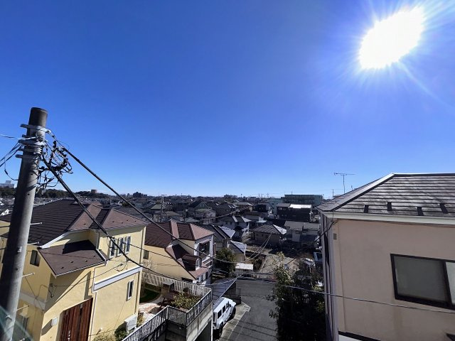 2階バルコニーからの眺望になります。
