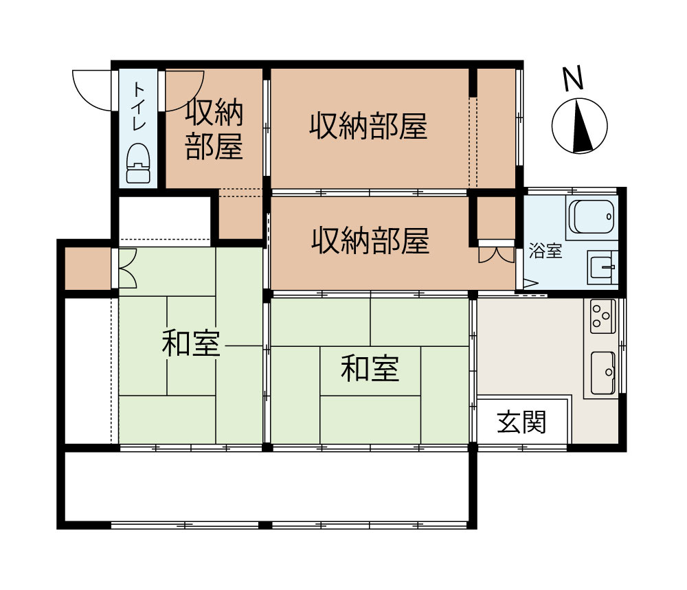 間取り：308000174127