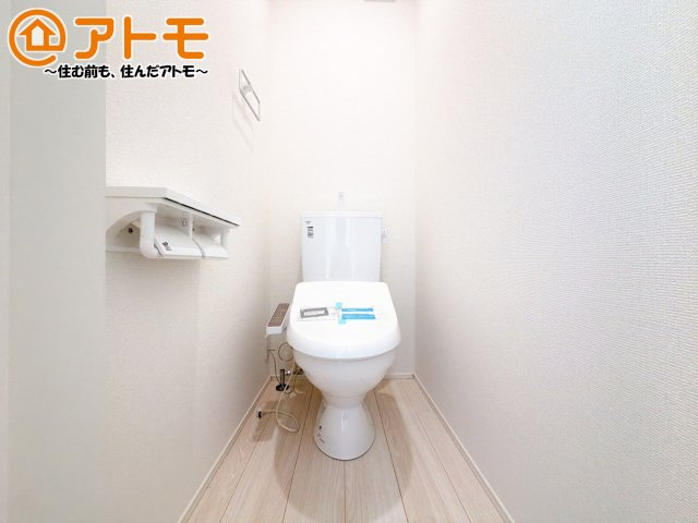 2つトイレがあるので朝も混みあわずに使うことができます！