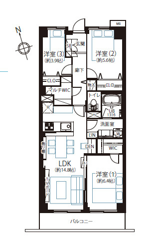 間取り：313004586080