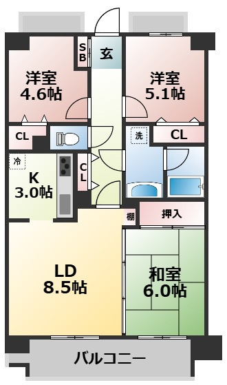 間取り：312001342610
