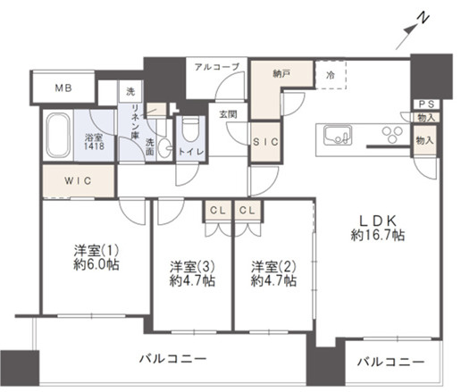 間取り：327002841415