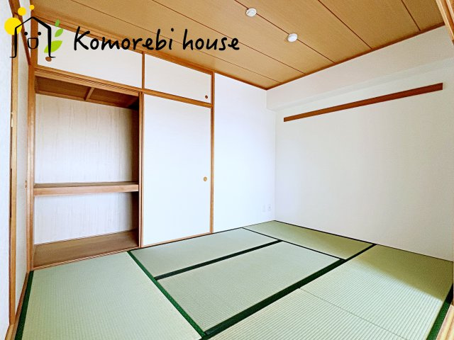明るい和室です