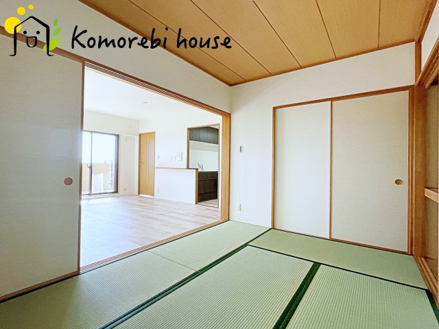 フローリングだけでなく、和室もあります