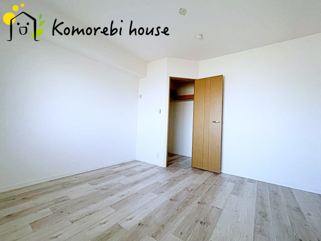 使い勝手のいい寝室です