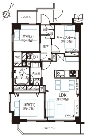 間取り：313004724480